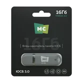 USB Flash 3.0 More Choice МФБ16, 16GB серый