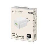 СЗУ Breaking P-01, USB-A, 12W, 2.4A (Белый)