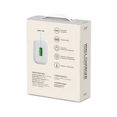 СЗУ Breaking P-01, USB-A, 12W, 2.4A (Белый)