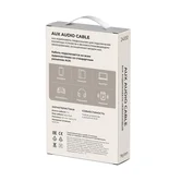 Кабель AUX Breaking (3,5x3,5) нейлоновый 1м (Черный)