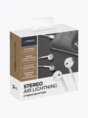 Стереогарнитура Deppa Stereo Air Lightning, белый, 44214