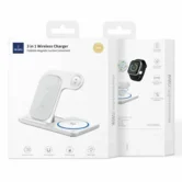 Зарядная станция 3в1 Wiwu Wi-W020 беспроводная, белый