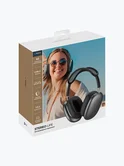 Наушники с Bluetooth Deppa Stereo Life, BT 5.4, 350mAh, серый космос