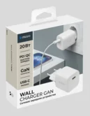 СЗУ-1USB-C Deppa, PD, 3.0, QC4.0+, 20W, GaN белый