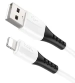 Кабель Hoco X82 Lightning - USB белый, 1м