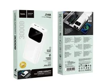 Внешний аккумулятор Power Bank 30000 mAh Hoco J144A, белый