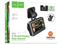 Видеорегистратор Hoco DV3 с дисплеем + камера заднего вида