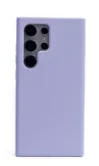 Чехол для Samsung S24 Ultra Silicone, сиреневый