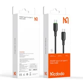 Кабель McDodo CA-4770 Type-C - Type-C черный, 65W, 1,2м