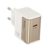 СЗУ-1USB-C Hoco CS72A, PD 30W, белый