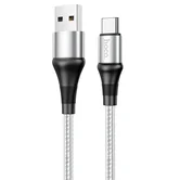 Кабель Hoco X50 Type-C - USB серый, 1м