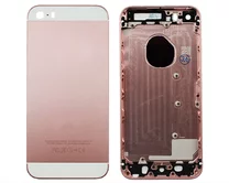 Корпус iPhone SE (2016) розовое золото 1 кл