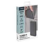 Внешний АКБ 10000 mAh NRG Turbo S Deppa, 20W, графит