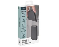 Внешний АКБ 20000 mAh NRG Turbo S Deppa, 20W, графит