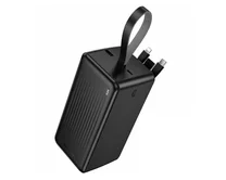 Внешний АКБ 50000 mAh Borofone BJ79C + 3 кабеля, черный