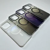 Чехол iPhone 15 Pro Max Njoyny NY-09 MagSafe (белый)