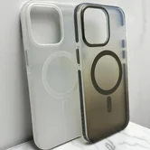 Чехол iPhone 16 Pro Njoyny NY-09 MagSafe (черный)