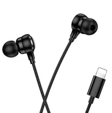Наушники Hoco M116 Lightning с микрофоном черные
