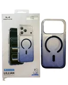 Чехол iPhone 17 Pro KEEPHONE Lillian (синий титан)