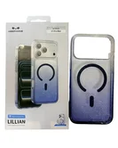 Чехол iPhone 17 Pro Max KEEPHONE Lillian (синий титан)