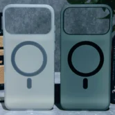 Чехол iPhone 17 Pro Max KEEPHONE AirSkin Pro (синий)