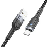 Кабель Hoco U117 Type-C - USBb черный, 1,2м