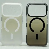 Чехол iPhone 17 Pro Njoyny NY-09 MagSafe (белый)