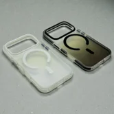 Чехол iPhone 17 Pro Njoyny NY-09 MagSafe (белый)