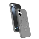Чехол iPhone 17 Revole Mix&Ring, серый титан