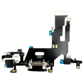 Шлейф iPhone 11 на сист разъем черный 2кл