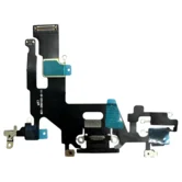 Шлейф iPhone 11 на сист разъем черный 2кл