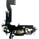 Шлейф iPhone 12/12 Pro на сист разъем черный 2кл