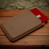 Держатель для карт KZDOO Mag Noble Leather MagSafe (золотой)