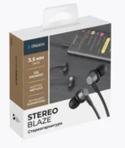 Стереогарнитура Stereo Blaze, графит, Deppa