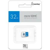 Micro SDHC карта памяти Smartbuy 32GB UHS-I BLUE (без адаптеров)