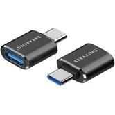 OTG Breaking, USB-A - USB-C, (Черный)