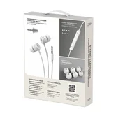 Стереогарнитура Breaking E17 вакуумные, Jack 3.5 мм, 1,2м (Белый)