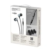 Стереогарнитура Breaking E19 вакуумные, Jack 3.5 мм, 1,2м (Черный)