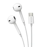 Стереогарнитура Breaking TC20 внутриканальные, USB-C, 1,2м (Белый)