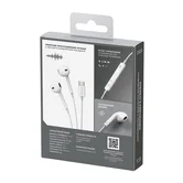 Стереогарнитура Breaking TC20 внутриканальные, USB-C, 1,2м (Белый)