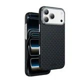 Чехол iPhone 17 Pro KEEPHONE Kevlar Paris (синий)