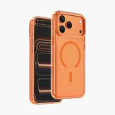 Чехол iPhone 17 Pro KEEPHONE Magicam, оранжевый