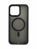 Чехол iPhone 14 Pro Max матовый magsafe, черный