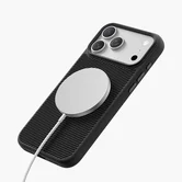 Чехол iPhone 17 Pro KEEPHONE Kevilar COMBAT MagSafe, черный