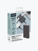 Внешний АКБ 10000 mAh NRG Watch, MagSafe, 15Вт, Deppa, серый, 33707