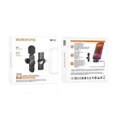 Микрофон петличный беспроводной Borofone BFK12 для iPhone