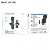 Микрофон петличный беспроводной Borofone BFK12 для Type-C