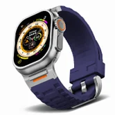 Ремешок Watch Series 42/44/45/46/49 mm NOMAD силикон, синий