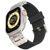 Ремешок Watch Series 42/44/45/46/49 mm Defender LOOP силикон, черный