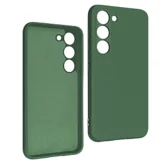 Чехол Samsung A37 Silicone (no logo), темно-зеленый